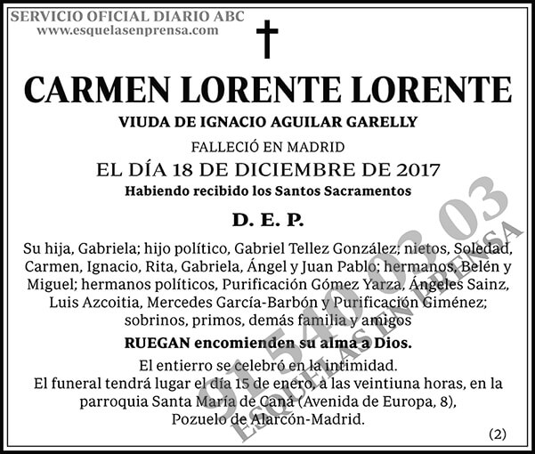 Carmen Lorente Lorente